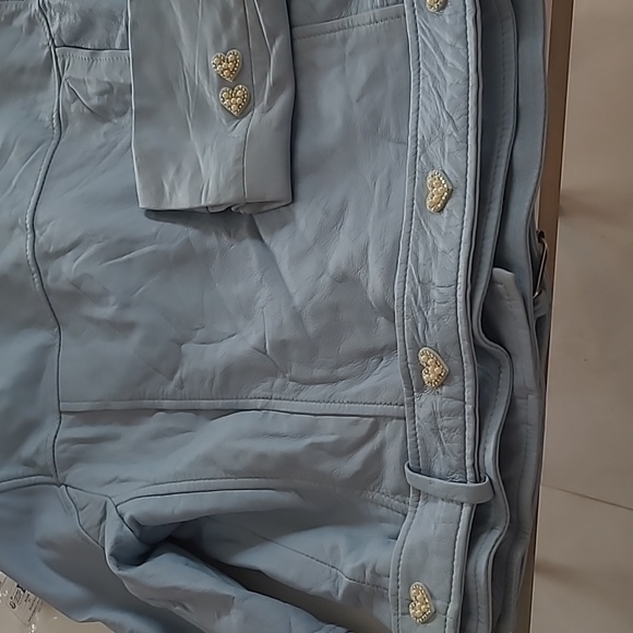 Jaket.by stadivarius réal leather - Picture 5 of 11